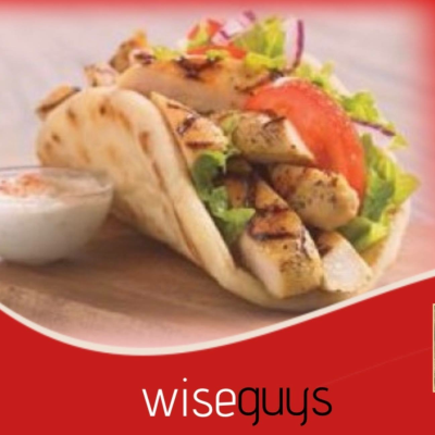 Grilled Chicken Pita Sandwich Image