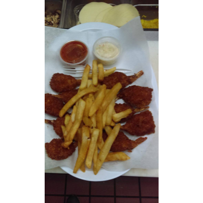 10 Jumbo Shrimp Platter Image