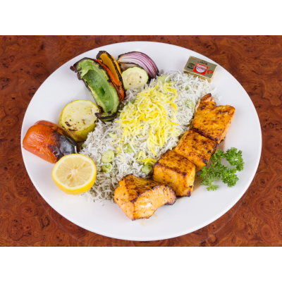 Salmon Kebab Image