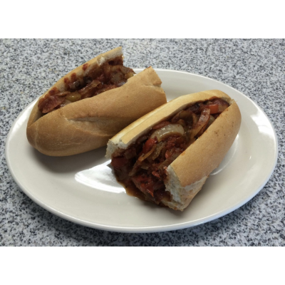 Sausage, Peppers & Onions Image
