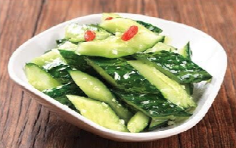 Cold Dishes with Cucumber in Sauce 凉拌黄瓜 Image