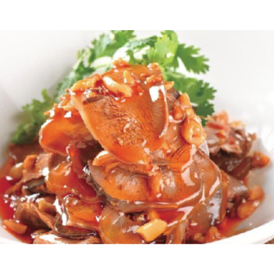 Cold Dishes with Beef Tripe & Beef Cowhells in Chili Sauce 夫妻肺片 Image