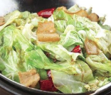 Braised Shredded Cabbage with Sliced Meat 手撕包菜 Image