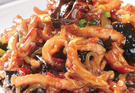 Braised Shredded Pork with Garlic Sauce 鱼香肉丝 Image