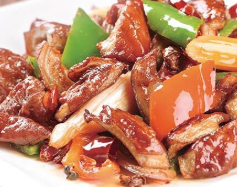Sauteed Pork Intestine with Celery 火爆大肠 Image