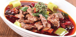 Boiled Beef with Vermicelli & Soybean Sprouts 水煮牛肉 Image