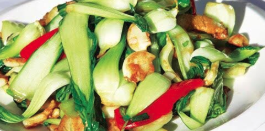 Fried Spoon Cabbage 生炒青江菜 Image