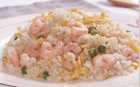 Fried Rice with Shrimp Meat 虾仁炒饭 Image