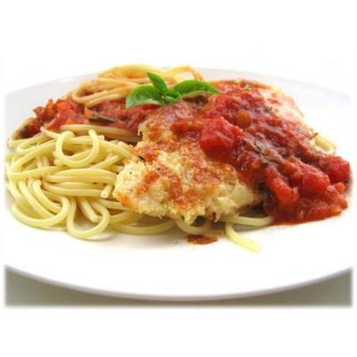 Breaded Chicken Parmigiana Image