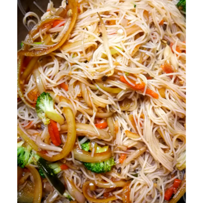 RN1. Vegetable Fried Rice Noodles 素菜炒米粉 Image