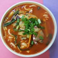34. JjamPong with Beef or Seafood (짬뽕) Image