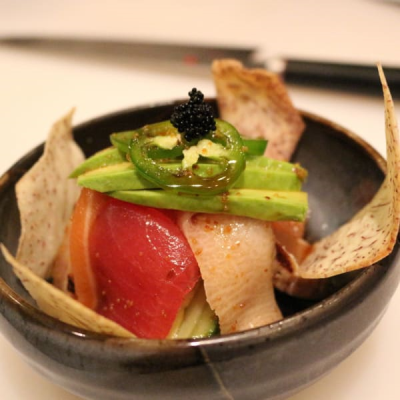 Spicy Sashimi Appetizer Image