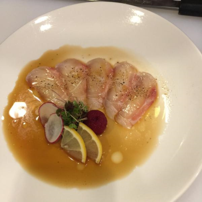 Red Snapper with Truffle Oil Image