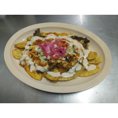 Carne Asada con Tajadas Image