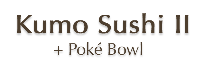 Kumo Sushi II + Poké Bowl logo
