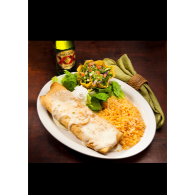 136. Vegetarian Chimichanga Image