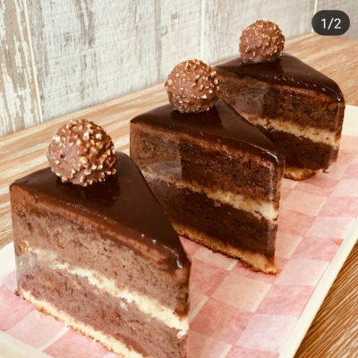Double Chocolate Layer Cake Image