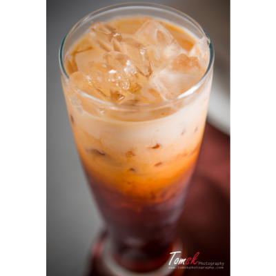 Thai Iced Tea with Boba Image