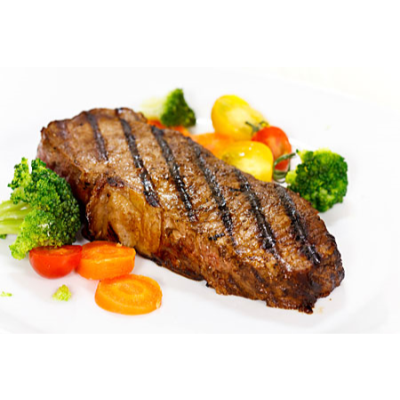 Steak Sandwich & Fries Image