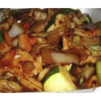 Chicken with Ginger Sauce Image