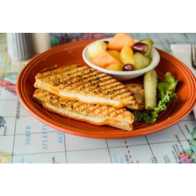 Grilled Triple Cheese Panini Image