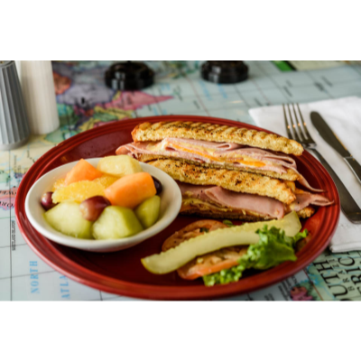 Grilled Honey Mustard Ham Panini Image