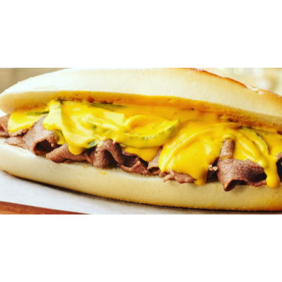Cheesesteak with Peppers & Onions Image