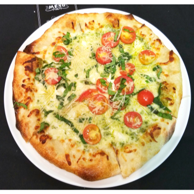 5 Cheese Pesto Tomato Image