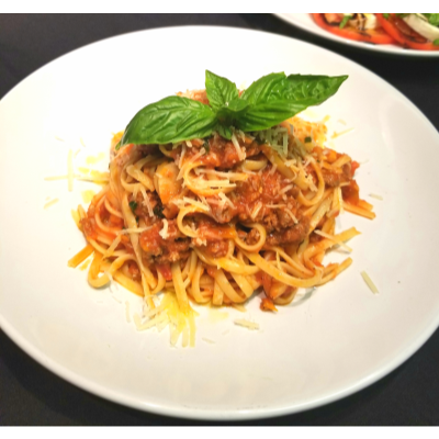 Beef Bolognese Linguine Image
