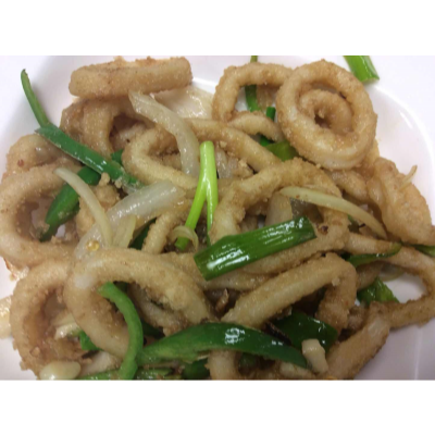 46. 椒盐鱿鱼 Squid With Salt & Black Pepper Image