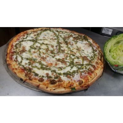 Chapli Kebab Pizza Image