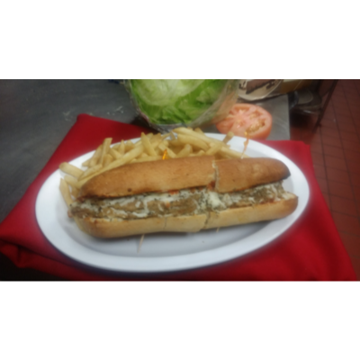 Hot Eggplant Parmesan Sub Image