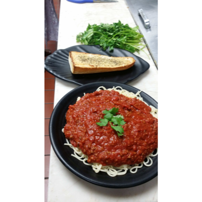 Spaghetti with Meat Sauce Image