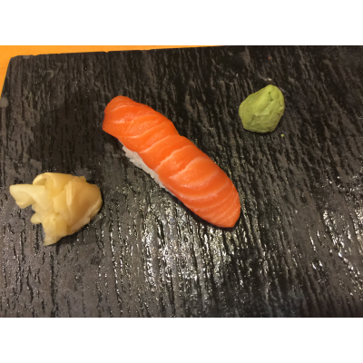 Fresh Salmon Sushi Image