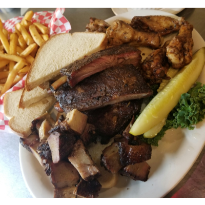 Wings, Ribs & Burnt Ends Platter Image