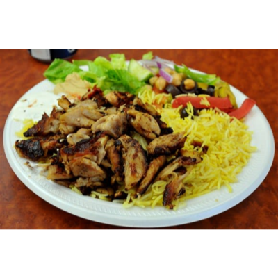 Lamb/Beef Gyro Rice Platter Image