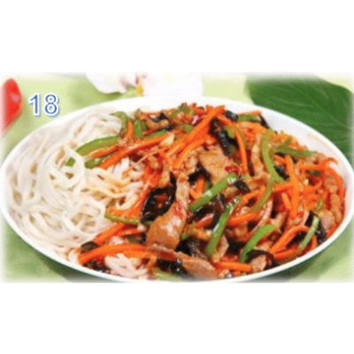 18. Shredded Pork with Garlic Sauce 鱼香肉丝盖浇 Image