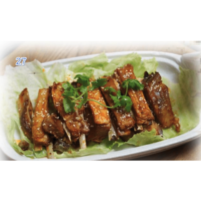 27. Grilled Lanzhou Premium Lamb Ribs (16 oz.) 兰州烤羊排 Image