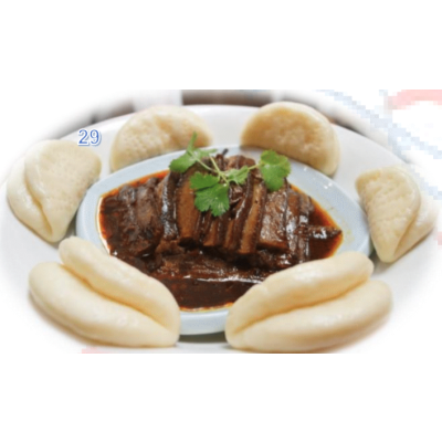 29. Flipped Pork Flat Buns 荷叶饼扣肉 Image