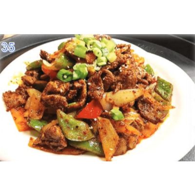 35. Sautéed Cumin Lamb 孜然羊肉 Image
