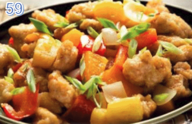 59. Pineapple Chicken 菠萝鸡 Image