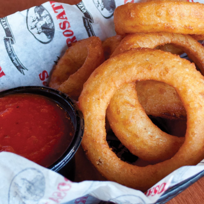 Hand Breaded Onion Rings Image