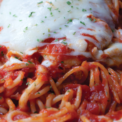 Chicken Parmigiana Family Dinner Image