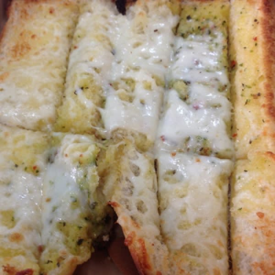 One Half Loaf of Garlic Bread Image