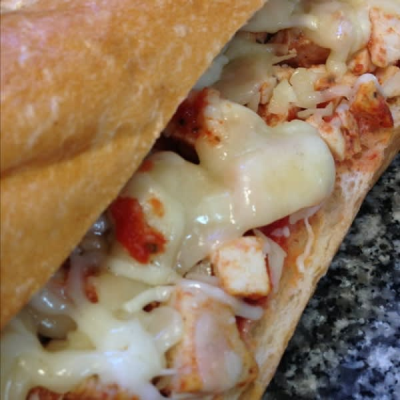 Chicken Parmigiana Sandwich Image