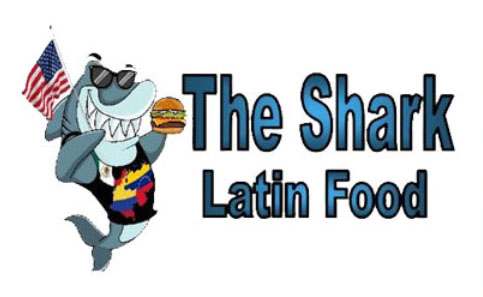 THE SHARK LATIN FOOD logo