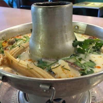 Tom Kar Chicken Soup Image