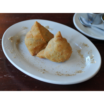 Vegetable Samosas (2 Pieces) Image