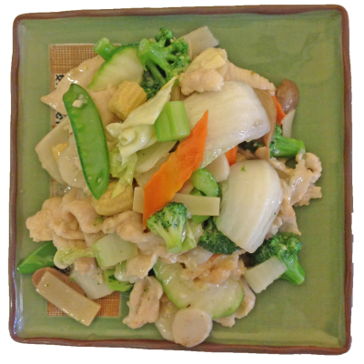 Chicken with Mixed Veggies Image