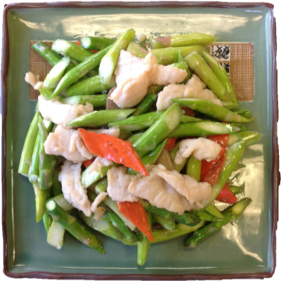 Chicken with String Beans Image